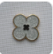 Silver Glitter Clover Needle Minder