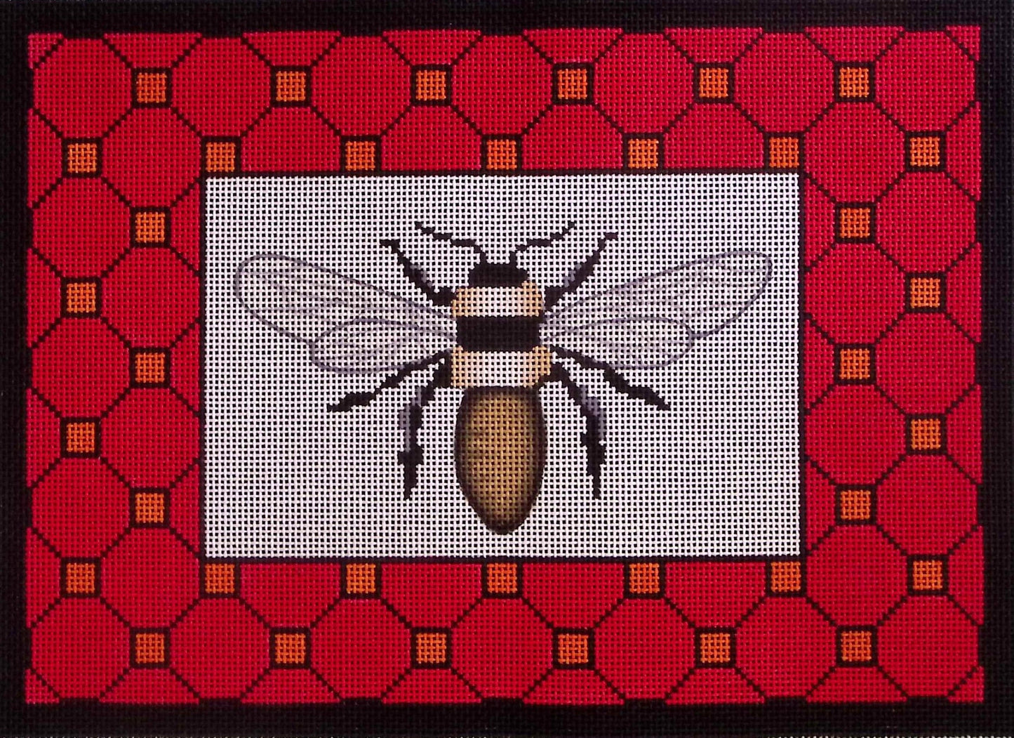 ALS-015 Bee on Pink and Orange