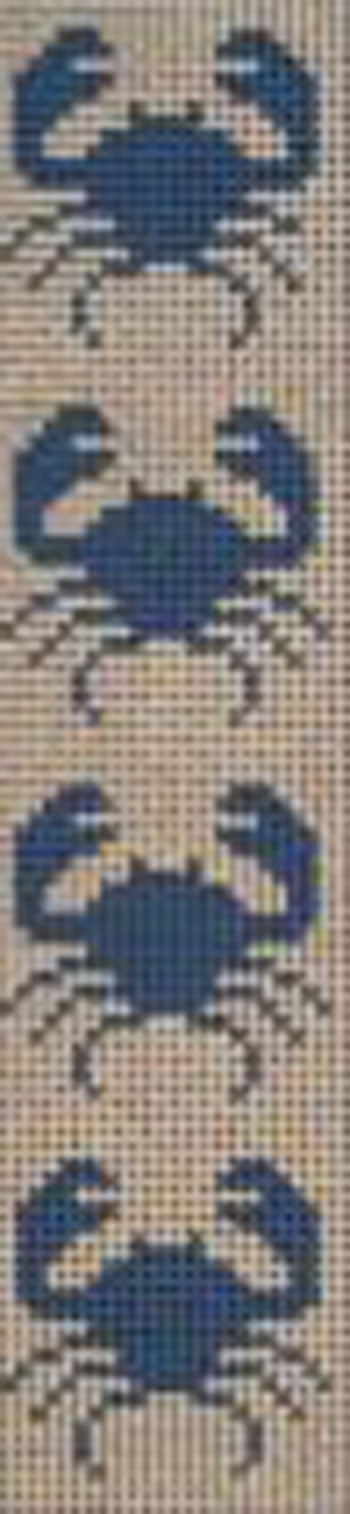 BKM211 Blue Crabs Bookmark/Key Fob