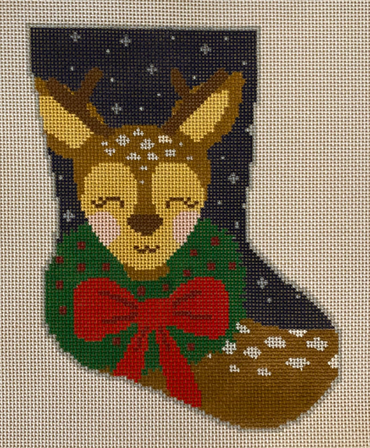 BS31-13 Dasher the Fun Reindeer Midsize Stocking