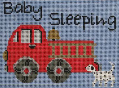 DHG217 Fire Engine Baby Sleeping