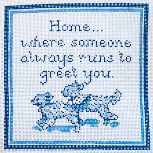 DM-2K Home... Where Someone Always Runs to Greet You - Two Doodles