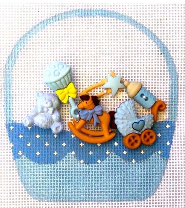 HB-252 Baby Basket - Blue