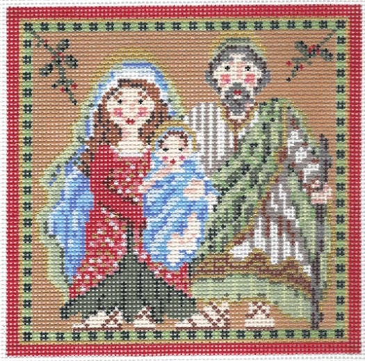 KCN187 Holy Christmas Family - 18 Mesh