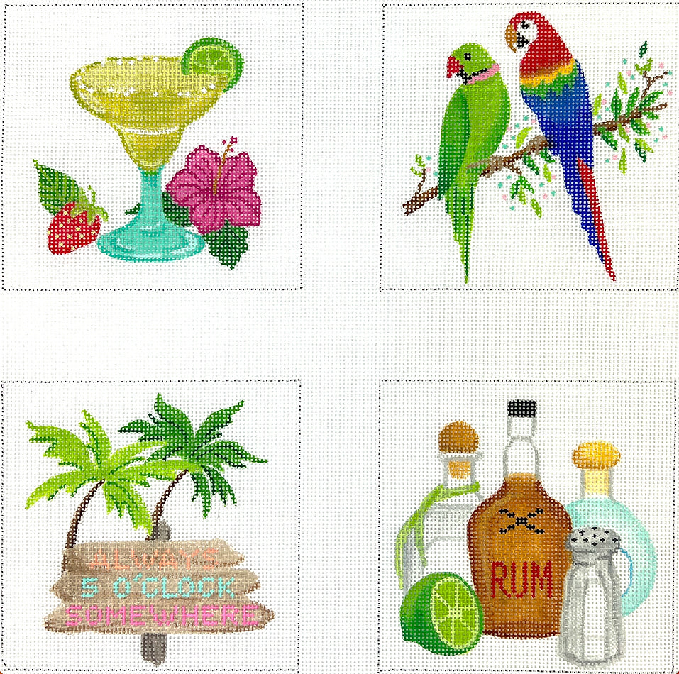 CO4-61 Margaritaville Coasters