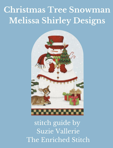 2309 Christmas Tree Snowman Dome Stitch Guide