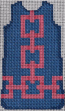 TS125 Square Link Mini Shift Dress - Pink