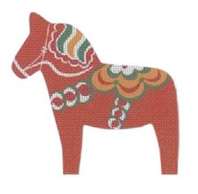 NOR06 Dala Horse - Red