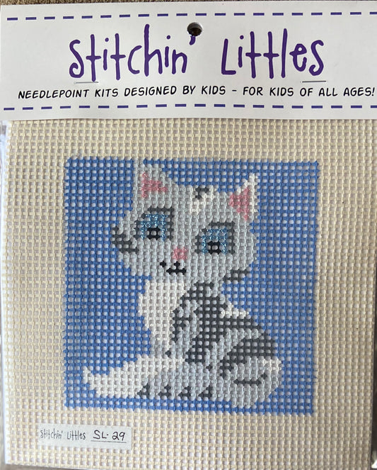 SL-29 Pretty Kitty Stitchin Little