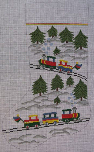 STK213 Choo Choo Train Stocking