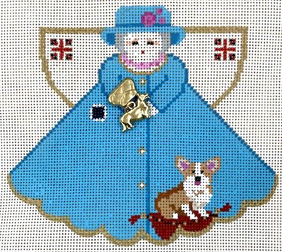 PP996LL Queen Elizabeth And Her Corgi Angel