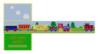 1085 Train Tooth Fairy Box