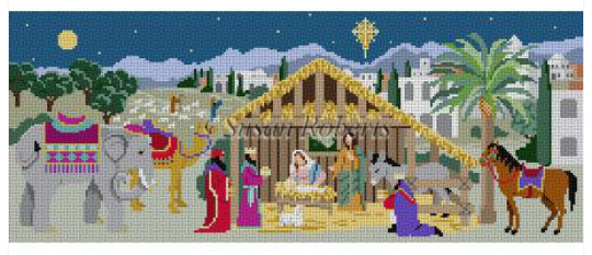 1156 Nativity Stable