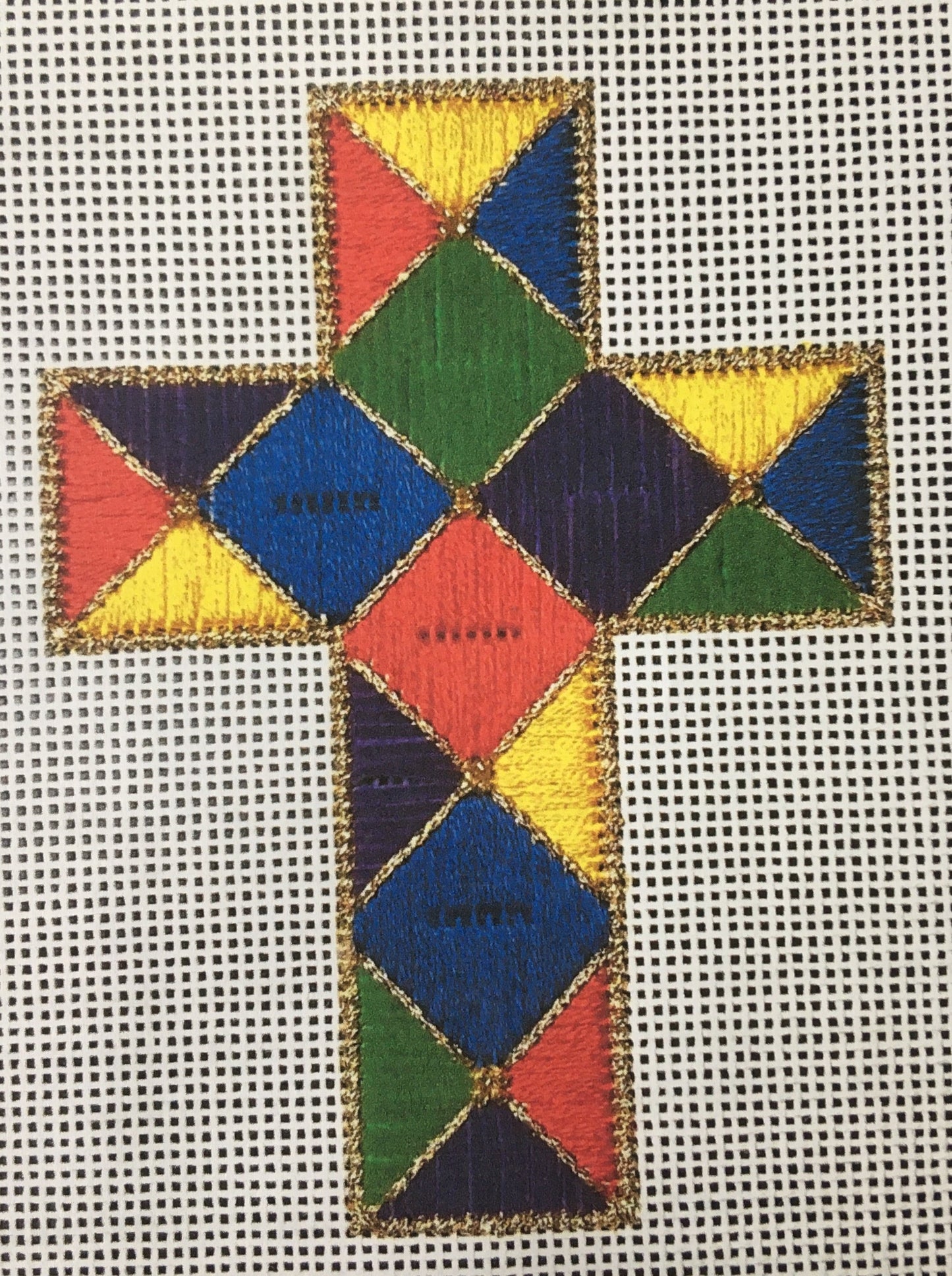 C-02 Stained Glass Cross