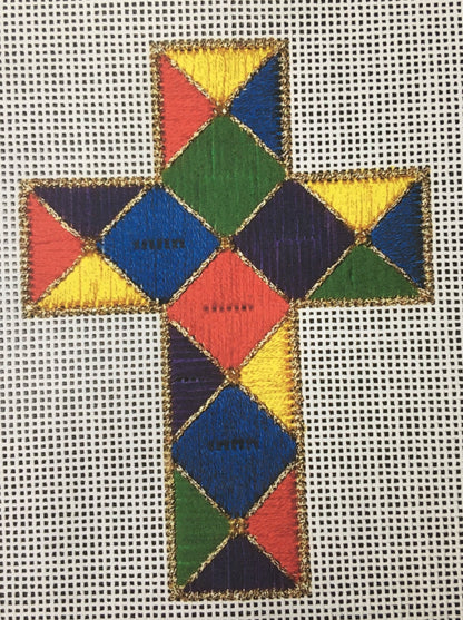 C-02 Stained Glass Cross