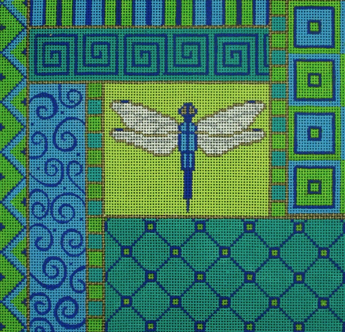 22054 Deep Blue Dragonfly