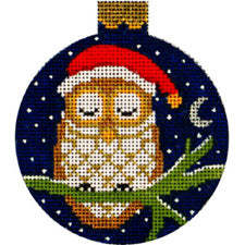 4318 Owl with Ball Top