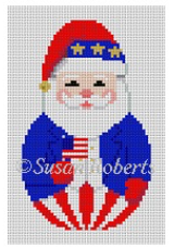 5134 Roly Poly US Santa