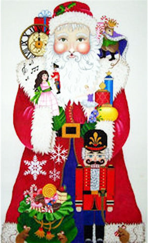 7052 Nutcracker Sweet Santa - 30"