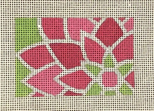 FL07 Graphic Flower Rectangle