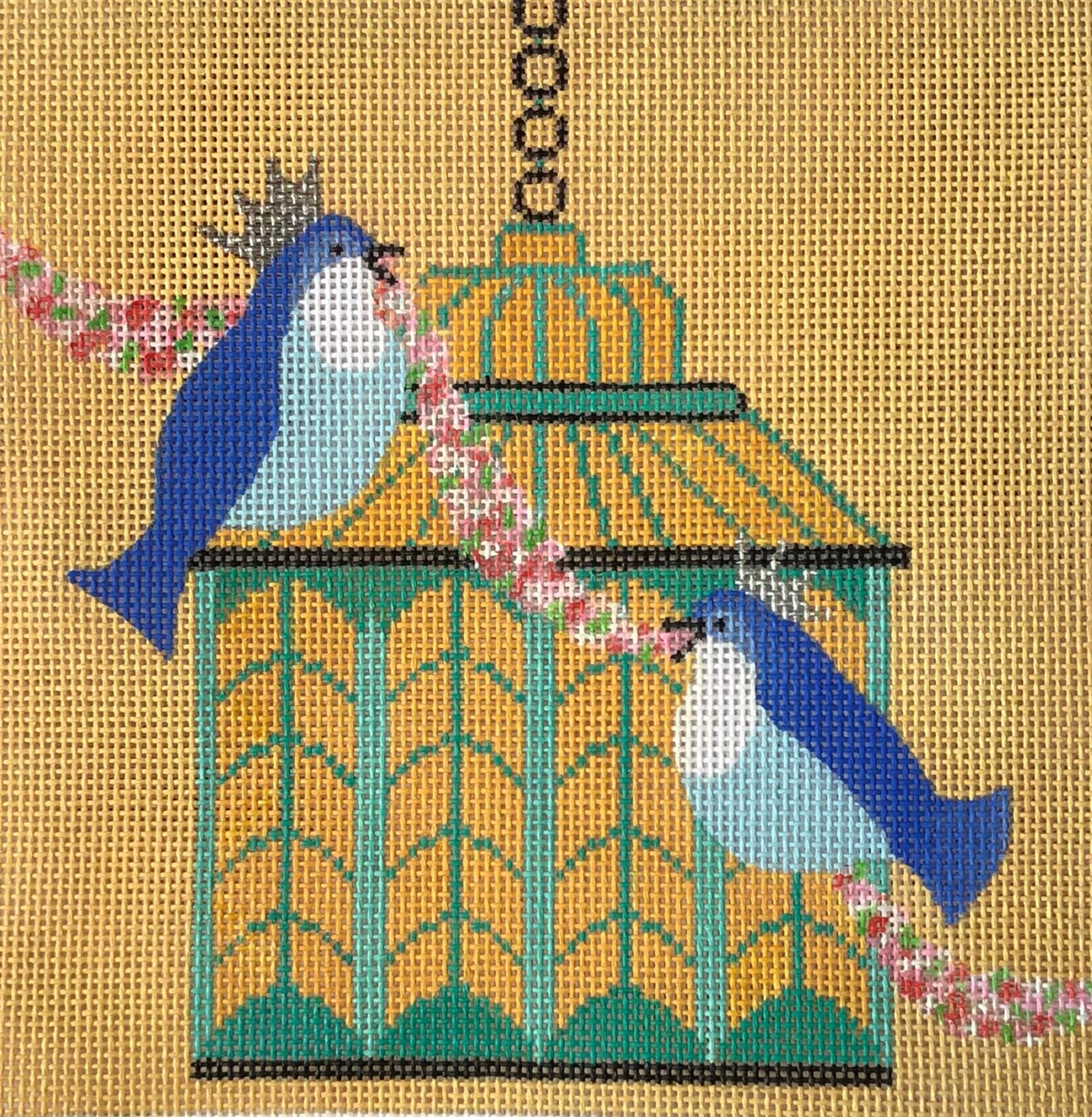 AL-039 Royal Couple Birdcage