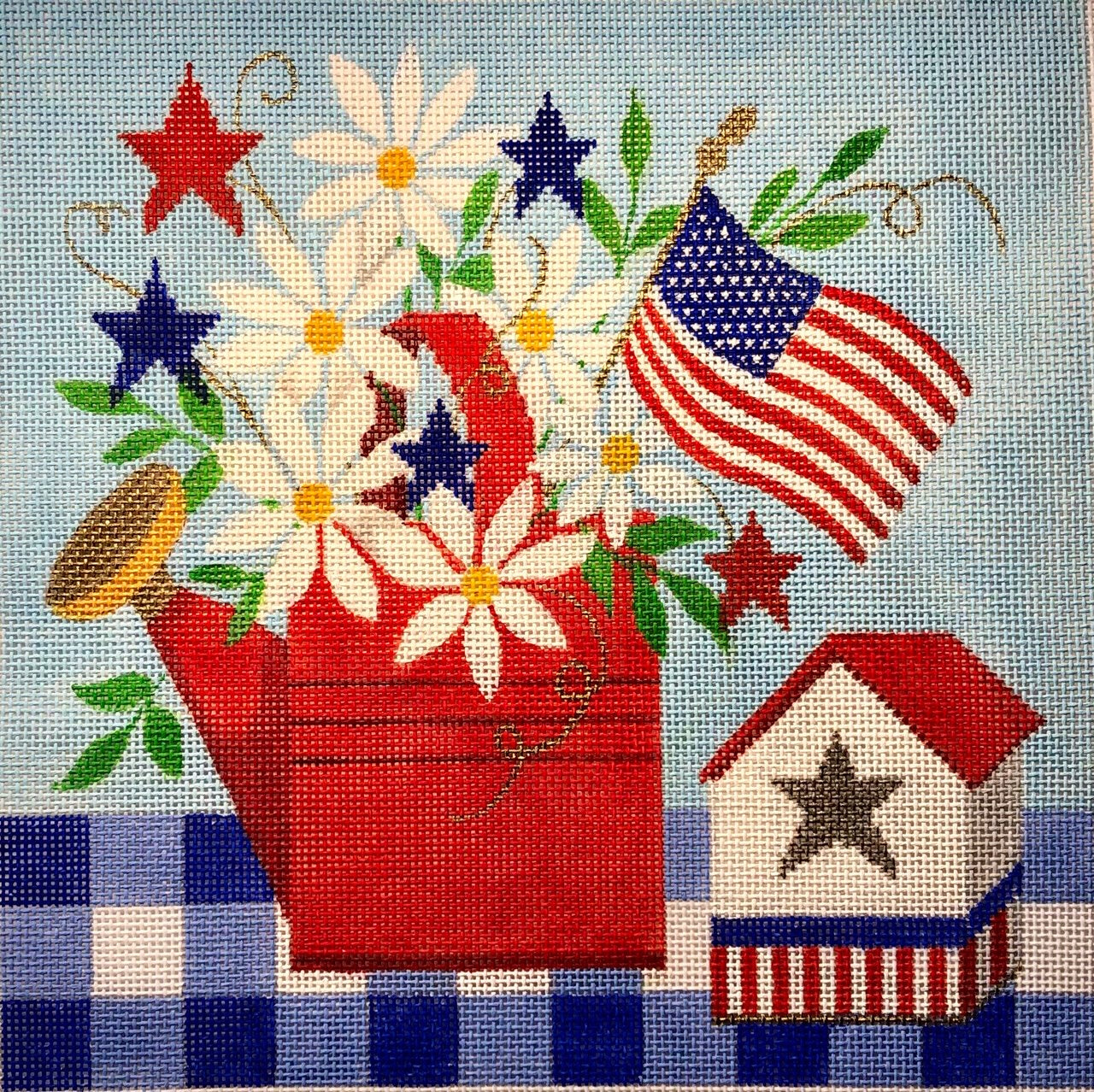 AL-040 Patriotic Tablescape