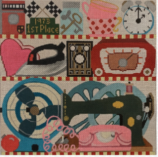 AL-048 Retro Attic Shelves