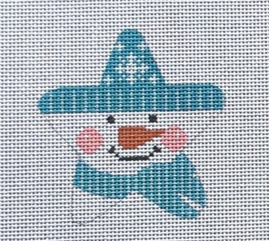 CH-265 Blue Snowman Star