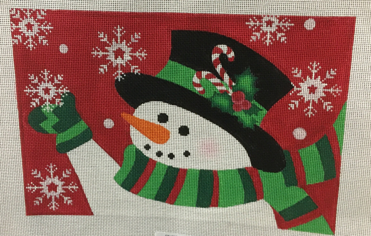 SN40B Candy Cane Snowman