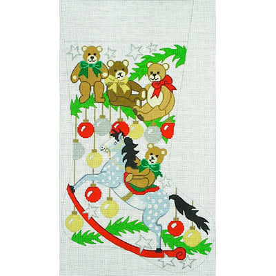 DX107 Teddy Bears Stocking