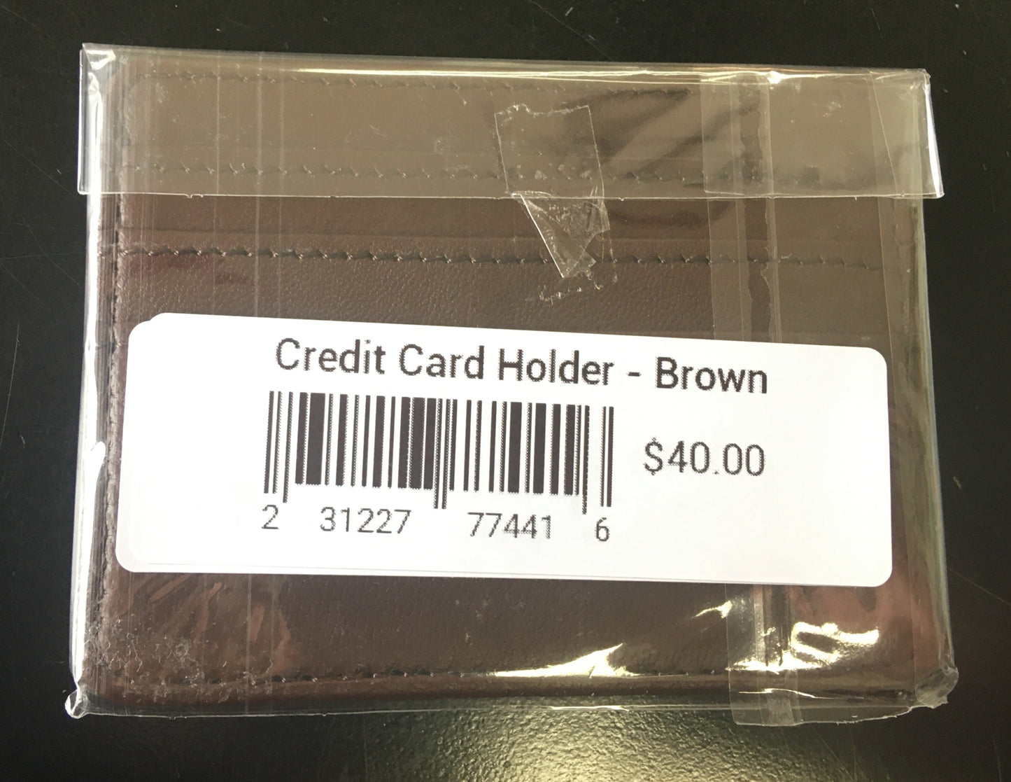 Credit Card Holder - Brown