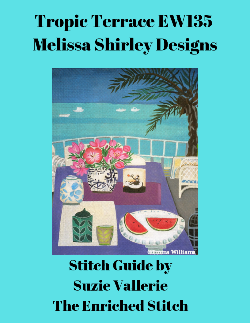 EW135 Tropic Terrace Stitch Guide