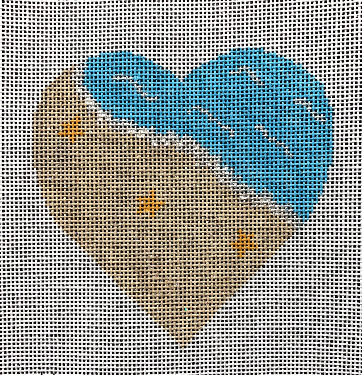 H-29 Beach Love Heart