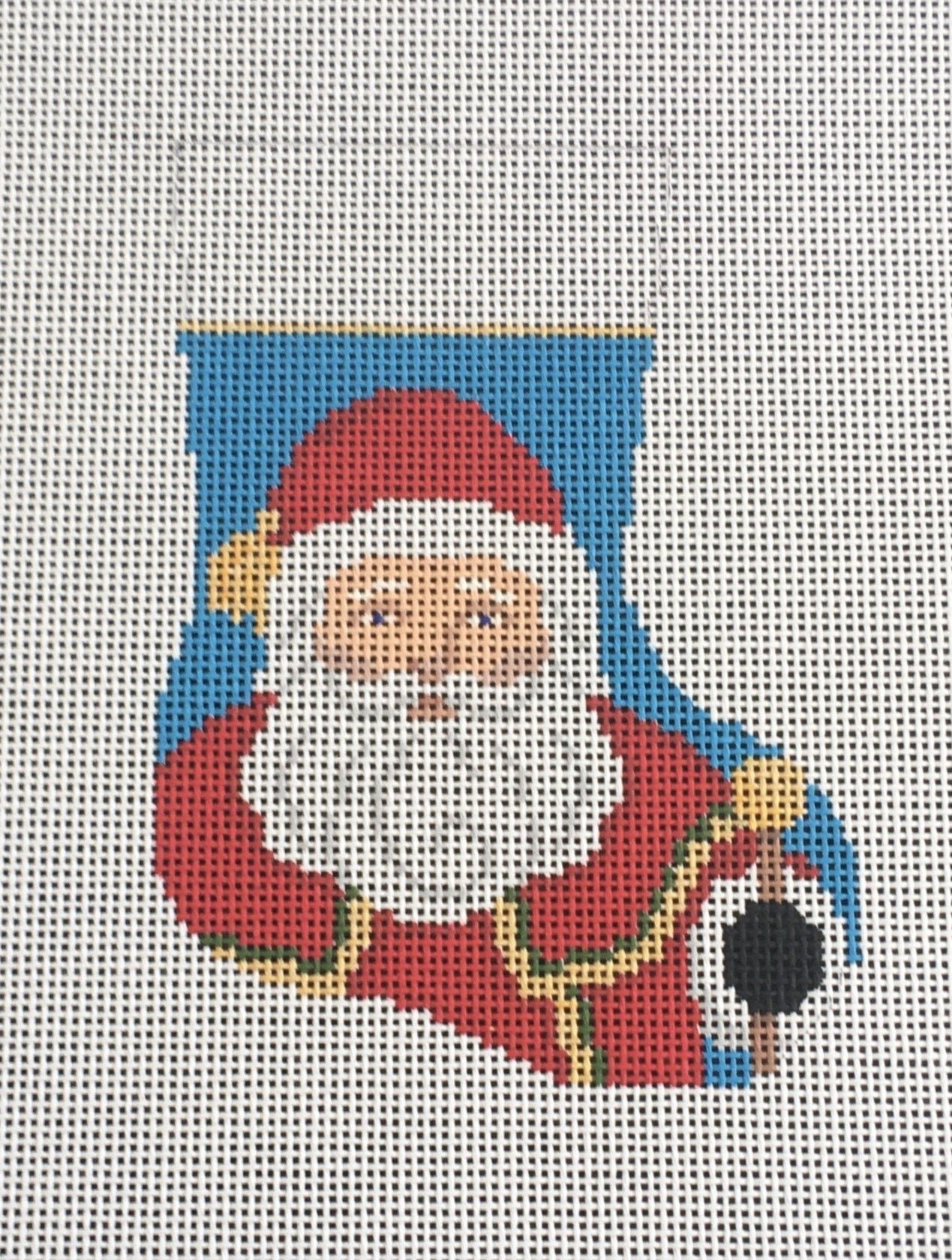 5470 Santa with Staff Mini Stocking