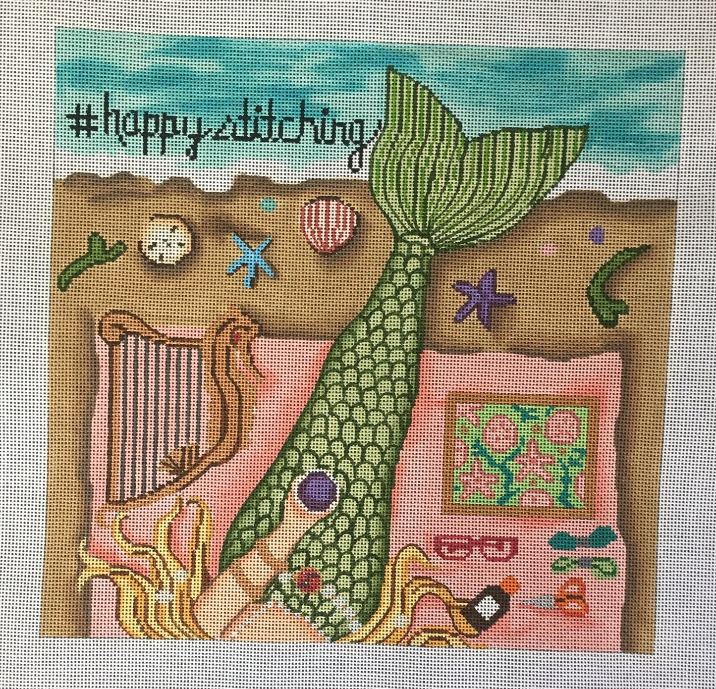 GE-P314 Mermaid Stitching Girl