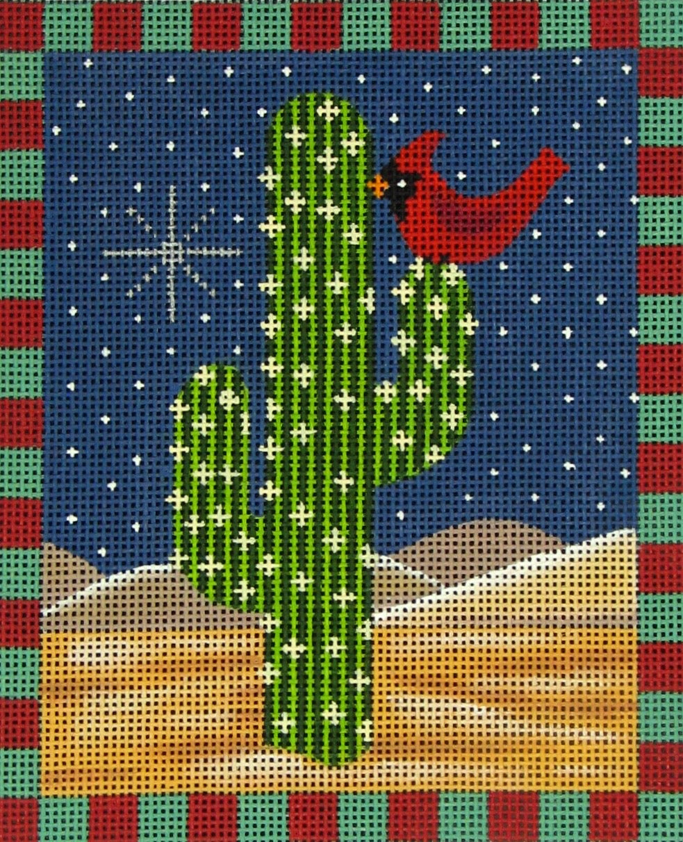 NC17A Cardinal and Cactus