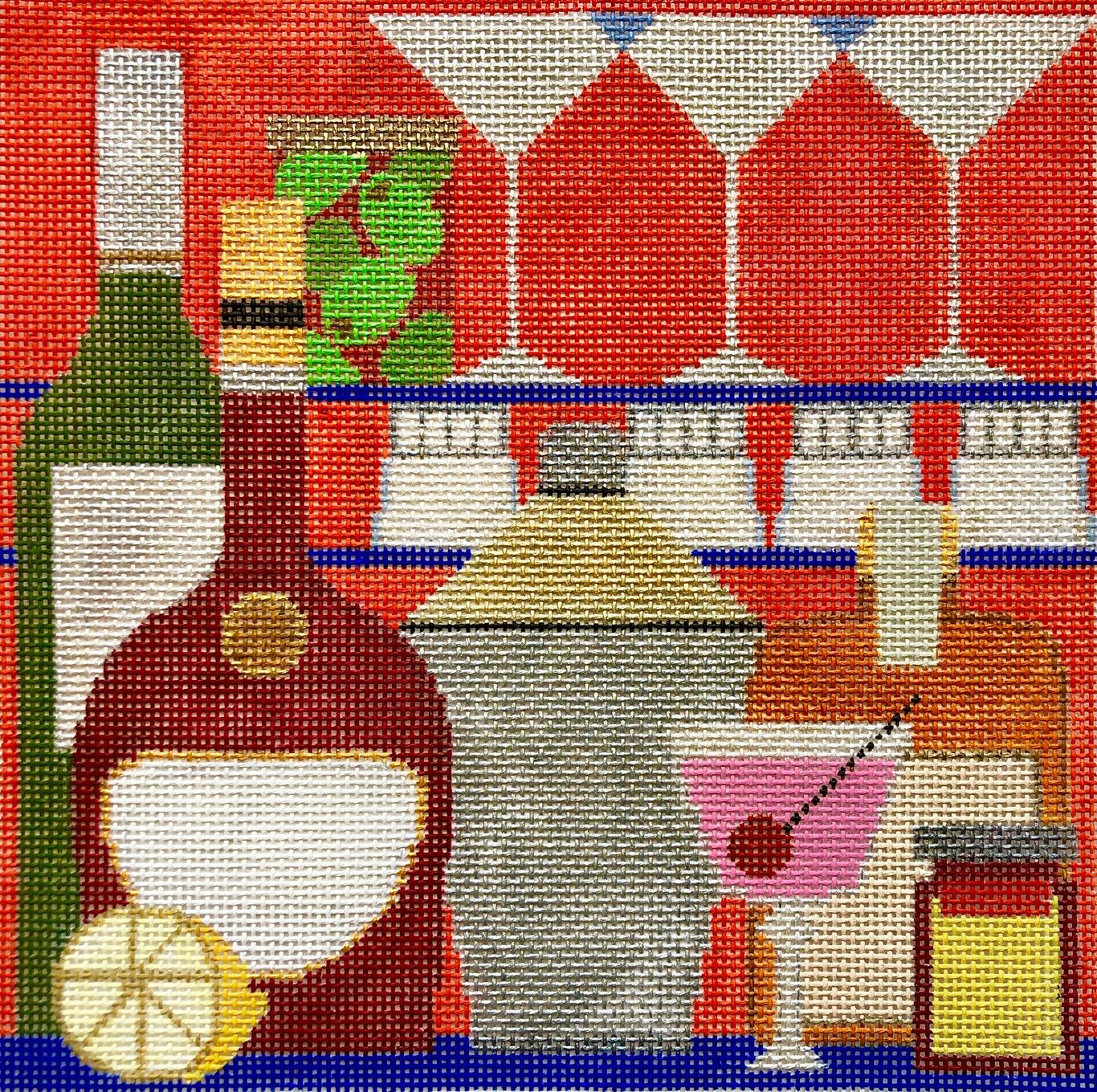 AL-047 Retro Bar Shelves