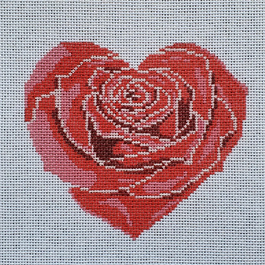 LL-ORN-12 Rose Heart