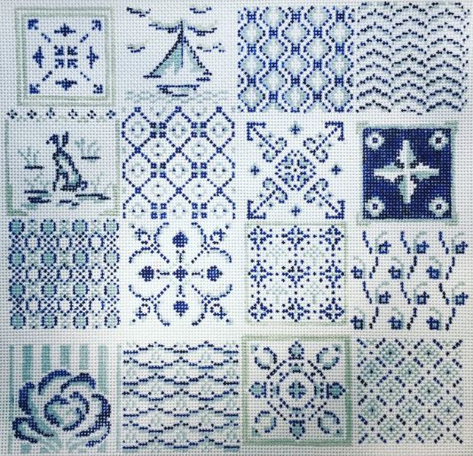 15e Blue and White Tiles