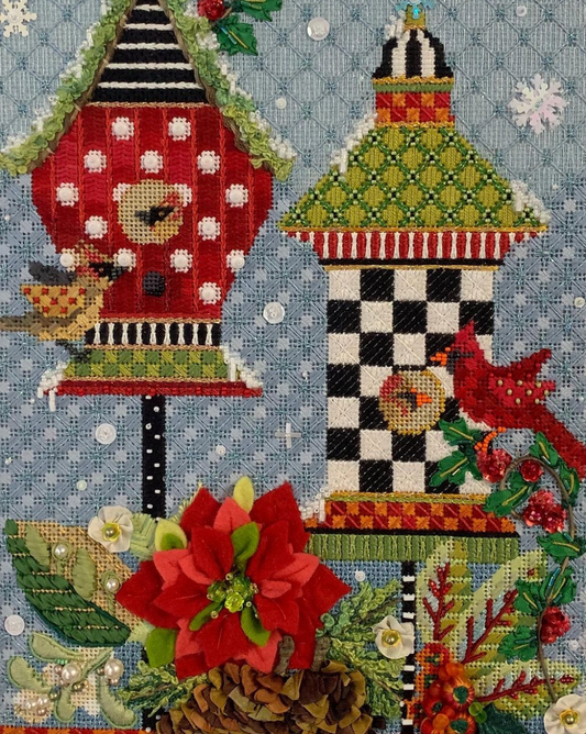 KBH09 Winter Birdhouse