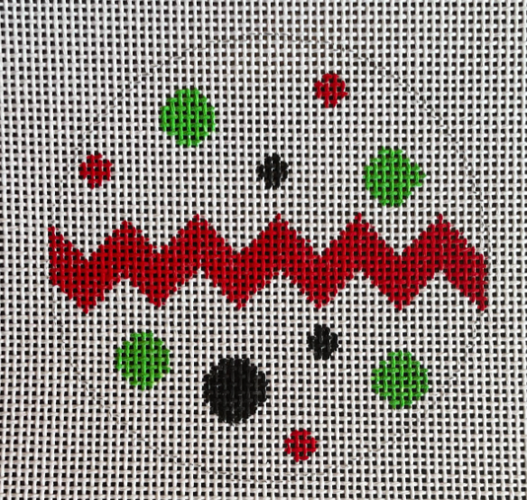 O-23 Chevron and Polka Dots