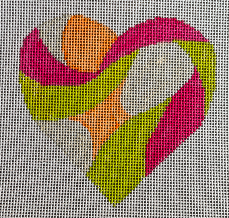 H-43 Bright Swirls Heart