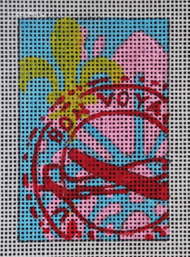 LT019 Bon Voyage Luggage Tag