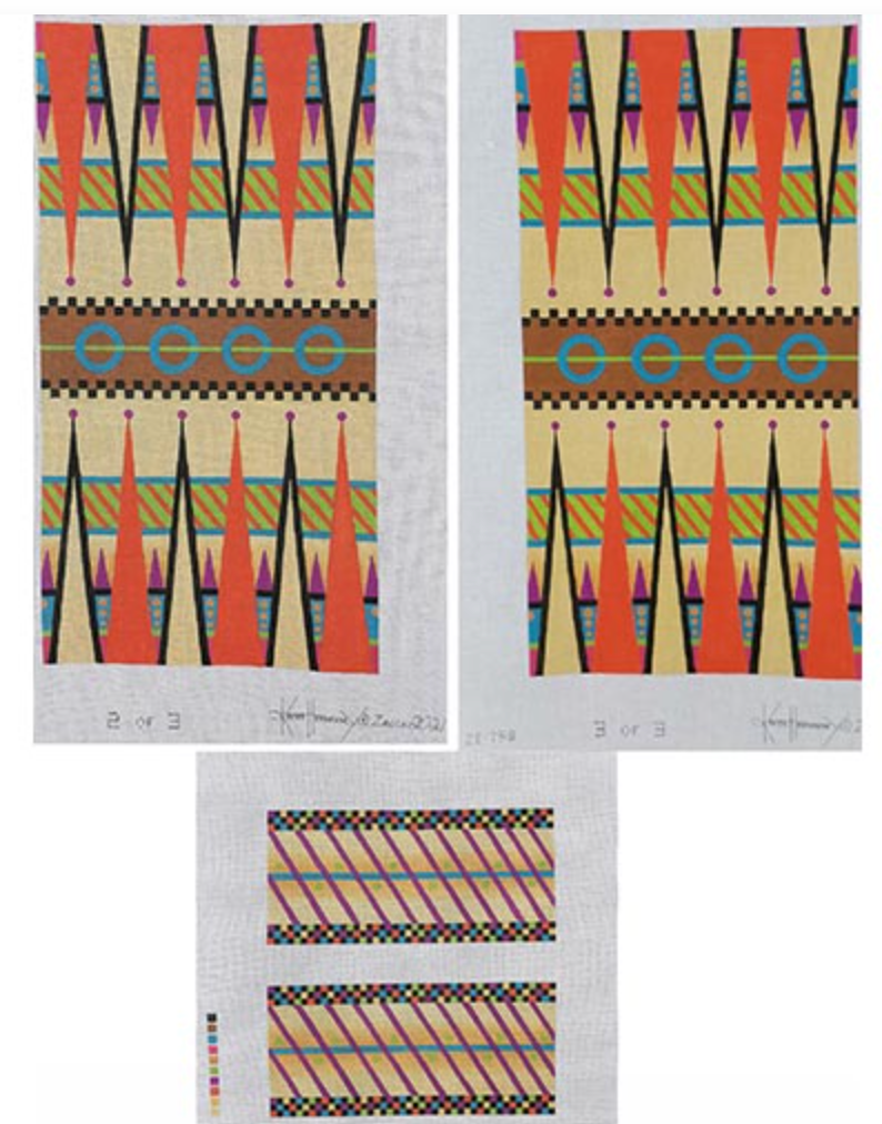 ZE758 Jewel Backgammon Set