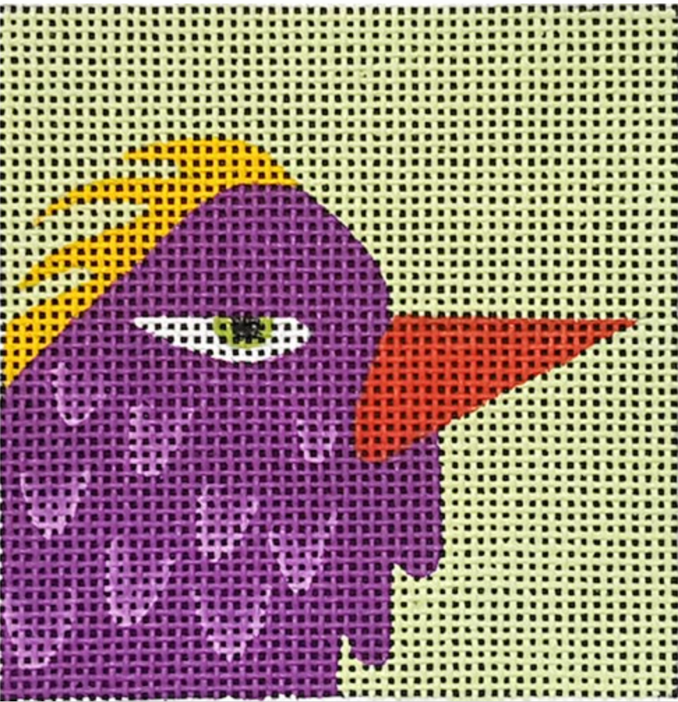 ZE633 Purple Chicken Square