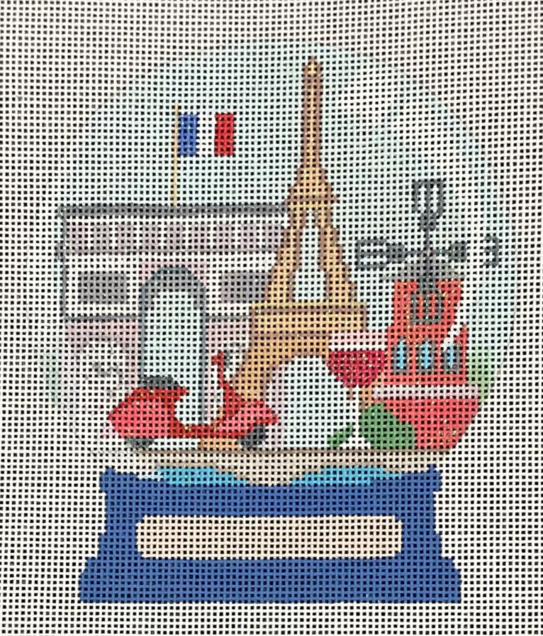 AL-061 Paris Snow Globe
