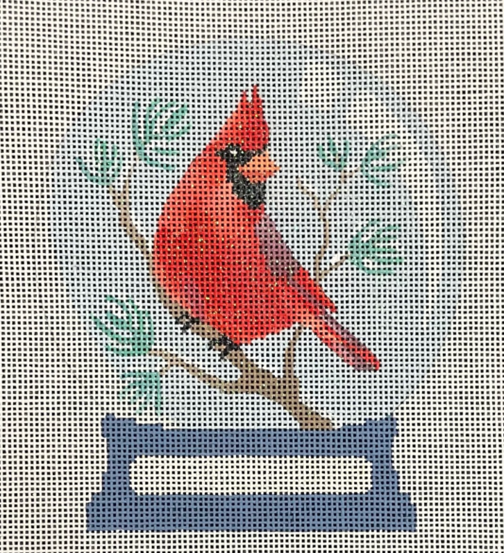 AL-065 Cardinal Snow Globe
