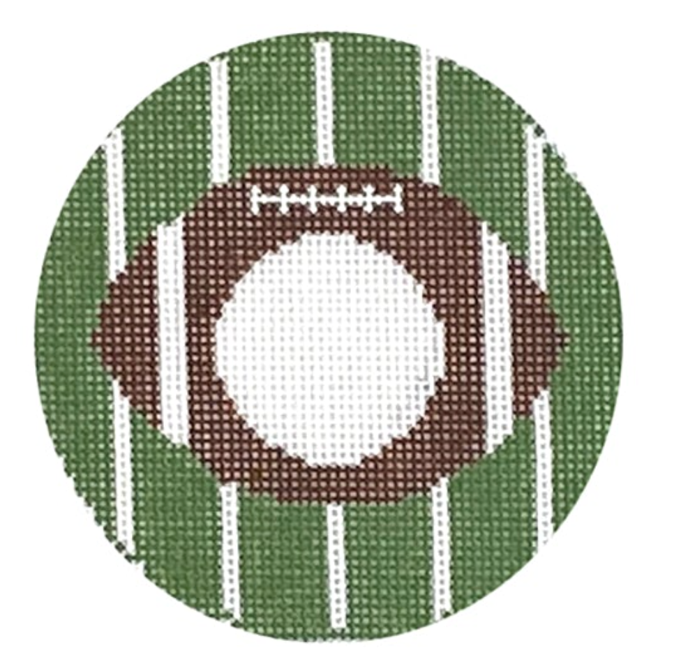 RD088 Football Monogram Round