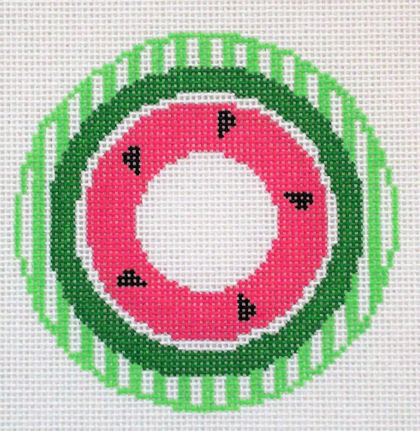 RD108 Watermelon Monogram Round