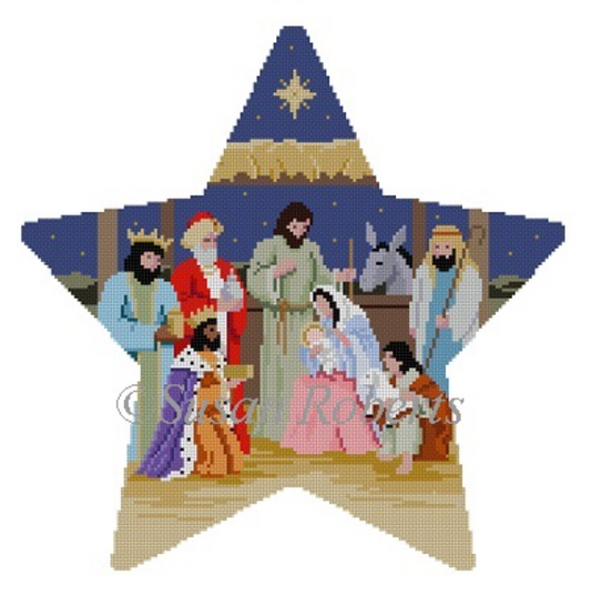 3395 Nativity Star Tree Topper